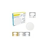 Haute qualité et économie d'énergie:La lampe avec détecteur de mouvement intérieur utilise des puces LED SMD2835,la lumière plafond offrant un indice de rendu des couleurs élevé (CRI > 80).Le LED plafonnier délivre une luminosité de 2070 lumens pour une consommation électrique de seulement 18W.