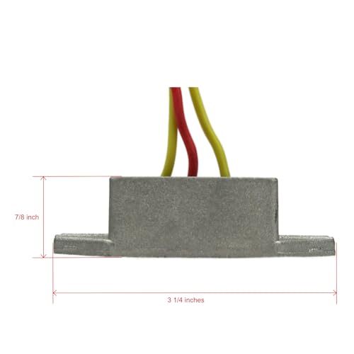 Régulateur tension Briggs Stratton 310777 boîtier aluminium robuste - 3
