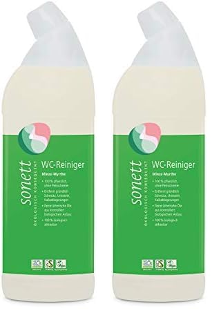 Sonett WC-Reiniger Minze-Myrthe, 750 ml (Packung mit 2)
