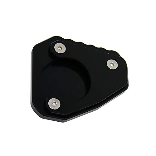 Yorten Placa de suporte lateral para suporte de apoio para motocicleta Adicionar estabilidade para s