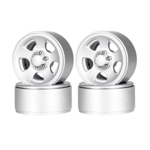 Jantes en Aluminium 1.9 Anti-Déjantage pour RC Crawler Axial TRX4 MST 4 Pièces