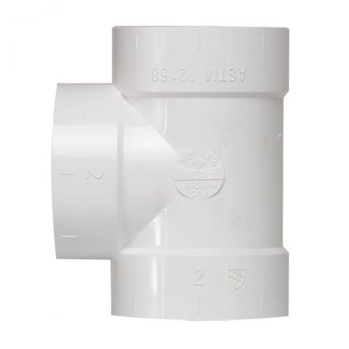 T a Vie per aspirapolvere centrale sistema di tubi a vuoto, 2 pollici (50,8 mm)