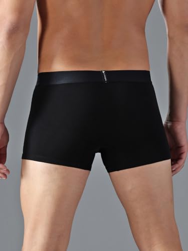 Image of KOFFY Men's 95% Micro Modal 5% Elastane Solid Trunks