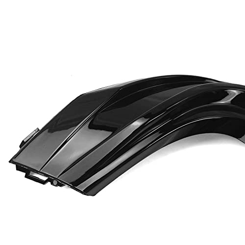 Diffuseur arrière noir brillant pour Audi A3 Sline S3 Berline 2017-2020
