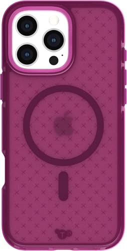 Image of Tech21 EvoCheck for iPhone 16 Pro Max Compatible with MagSafe - Impact Protection Case - in Plum