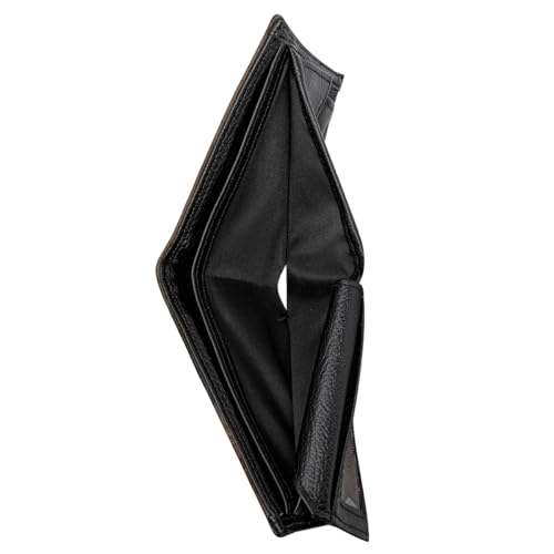 Personalized Leather Wallet for Men - Custom Folded Wallet Gift for Dad, Husband - Father’s Day, Birthday, Anniversary (God Turns Broken Pieces Into Masterpieces)4