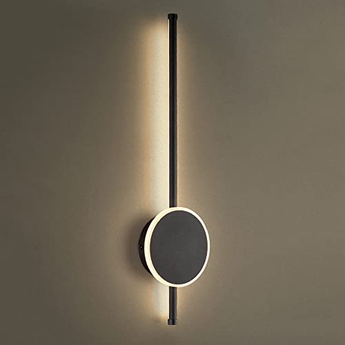 Aplique de pared lineal LED para decorar pasillos estrechos y salones modernos
