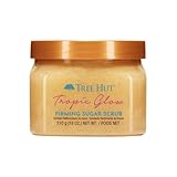 Tree Hut Tropic Glow Body Scrub, Exfoliating & Hydrating Sugar Scrub with Shea Butter & Essential Oils, Smooth Skin, Body Exfoliator For All Skin Types, Self Care Gifts for Women, Vegan, 18 Oz