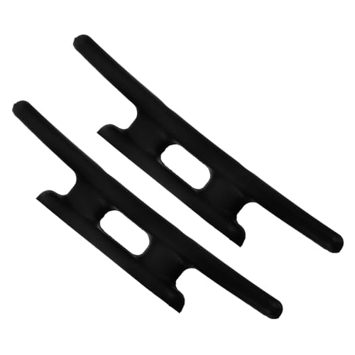 Hemoton Marine Yacht Lanyard 2 Pcs 5 Inch Nylon Dock Cleats Marine Mooring Cleat Yacht Mount Anchor