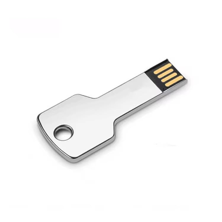32GB Metal Key Shape Pendrive, Silver, USB 2.0, up to 12Mbps, Grade A Quality Chips, Novelty Product, 1Pc, Corporate Gifting-picture-28