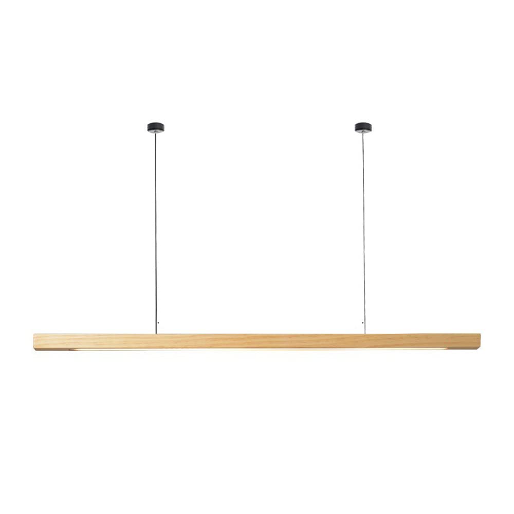 SYAXVOM Modern Minimalist Wood Art Chandelier Pendant for Kitchen Island and Dining Table Lighting