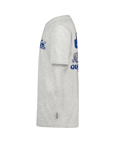 Image of Quiksilver Boys' Short Sleeve Logo Graphic T-Shirt, Soft & Comfortable, Regular Fit