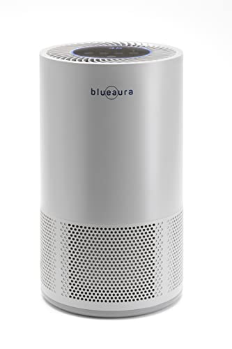 BLUE AURA PURE Air Purifier. H13 True HEPA Filter. Ideal for Home, Bedroom, Living room, Kitchen. Ozone-Free. 26db Quiet & Powerful. Wifi & App Enabled. Cleans 215 sq. ft in 15 min. AUTO. Slate Gray. BLUE AURA PURE Air Purifier. H13 True HEPA Filter. Ideal for Home, Bedroom, Living room, Kitchen. Ozone-Free. 26db Quiet & Powerful. Wifi & App Enabled. Cleans 215 sq. ft in 15 min. AUTO. Slate Gray.