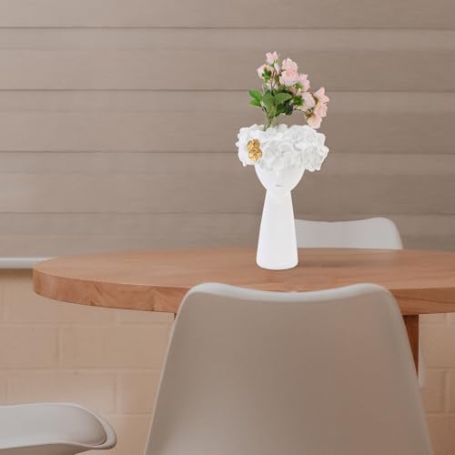 Vase décoratif en résine stable pour décorer votre bureau - 6