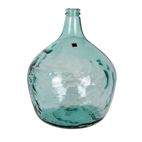 Garrafa Damajuana Vidrio Reciclado 16L – Vidrio Resistente y Ecológico – Perfecta para Decoración y Almacenamiento de Líquidos – Apta para Uso Doméstico y Profesional