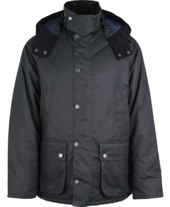BARBOUR-WINTER-BEDALE-WAX-FW22-WAX-COT-OUTW-NAVY-OLIVE-NIGHT
