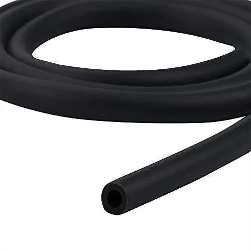 Wetenex 3/16'' Fuel Line 10 Feet (3 Meter) Length Id 3/16" Gas Line Tubing Hose Black For Small Engines Dirt Bikes Go Kart Motorcycles Riding Mowers Generator #TOP2