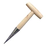 YAZWUR 1 Pcs Traditionelle Gartengeräte Pflanzholz Pikierstab für die Hand, leichtes Gewicht, Holzgriff