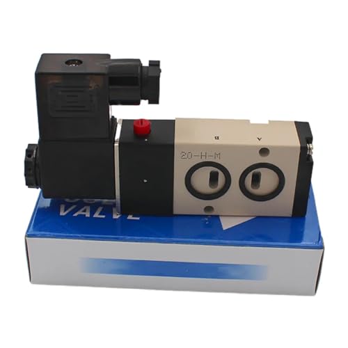 Distributeur 5/2 4M410-15 avec commande électrique CC 12 V et 5 voies