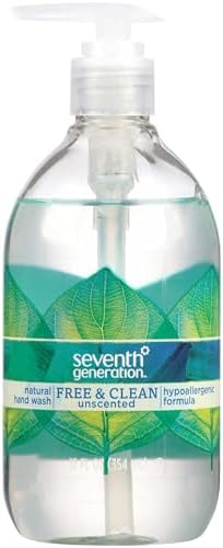 Seventh Generation Liquid Hand Soap Fragrance Free Free & Clean U...