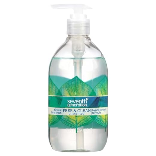 Seventh Generation Liquid Hand Soap Fragrance Free Free & Clean Unscented Hand Soap 12 oz, Pack of 8