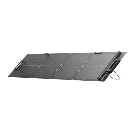 ECOFLOW 110W Solar Panel, Solarpanels Faltbar Solarmodul für Delta & RIVER Serie Tragbare Powerstation, Photovoltaik Modul Solaranlage für Outdoor Garten Balkon Wohnwagen Camping