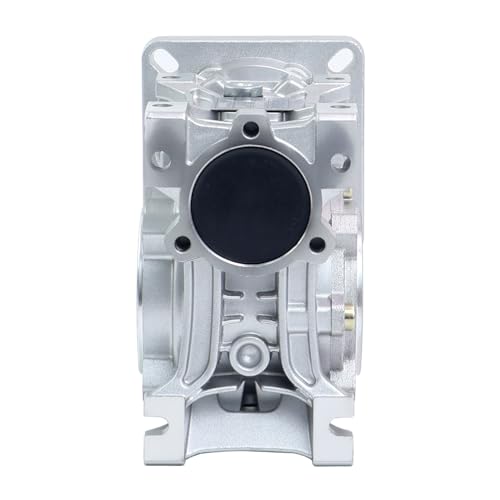 Reductor de velocidad helicoidal 50:1 NMRVS40 con eje de 14mm para Nema 34 4