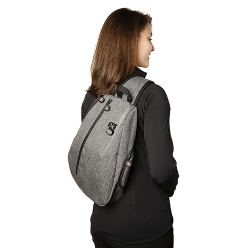 geckobrands Sling Bag | Versatile Unisex Crossbody Shoulder Bag | Stylish Companion for Adventures and Everyday (Everyday Grey)4