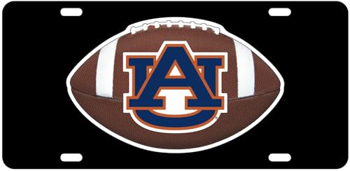 Plaque acrylique Auburn Tigers noir pour sublimer votre voiture US