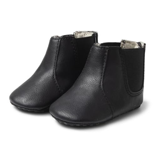 Image of Meckior Baby Girls Cowboy Tassel Boots Side Zipper Moccasins Soft Bottom Non-Slip Toddler Shoe