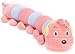 Archile Cartoon Plüschspielzeug, Raupe-Spielzeug, niedliche weiche und Bequeme T-Geschenke für Hauskinder große Dekorationen (Rosa, 45 cm 0,17kg) (Color : 45cm 0.17kg)