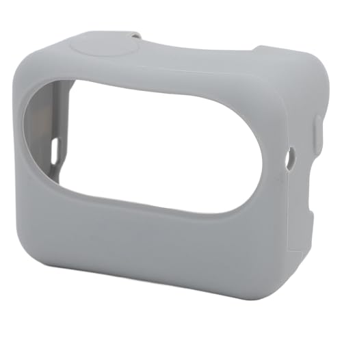 Custodia Protettiva silicone per GO 3S per Action Cam Antiscivolo per Fotocamere GO 3 per Esterni Viaggi SILVER