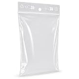 PACKY - Bolsas Zip 4x6 cm - 100 Unidades - Autocierre - Plástico Transparente -...