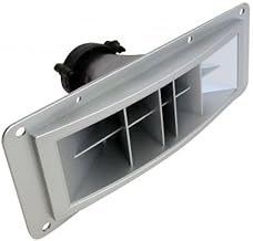 Tweeter Piezoelectric Horn 250W Professional Audio Replacement Frequency 3-20kHz Sensitivity 93dB Dimensions 265 x 100 x 140 mm – Grey