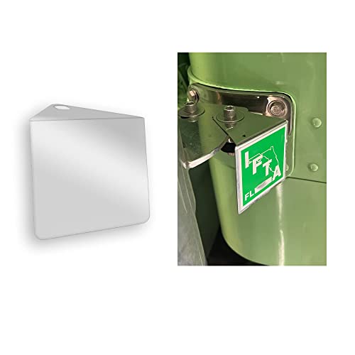 Image of IFTA Uper Mount Universal Stainless Steel Floridas Finest Customs Works, Fits All Semi-Truck Brands Aftermarket Replacement Part (Not OEM), Made In USA peterbilt kenworth
