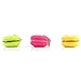Flamingo -Jouet Macaron ø 7 cm pour chien. en plastique. couleur aléatoire