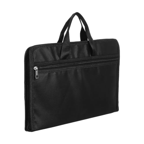 Organizador de archivos impermeable de gran capacidad bolsa portátil plegable de silicona con asa