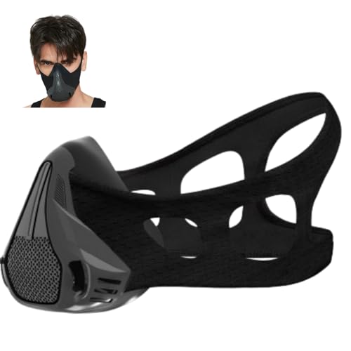 Générique Simulateur de Haute Altitude d'entraînement Masque pour Tous Les Sports intensifs et de Fitness - (25 Niveaux réglables) S/M/L