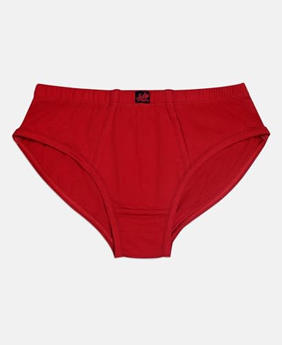 Image of Jockey 3035 Boys Super Combed Cotton Solid Brief with Ultrasoft Waistband (Pack of 3, Colors & Prints May Vary)