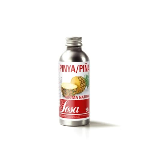 SOSA Aroma natural alimentario de Piña - Hidrosoluble - Botella 50grs