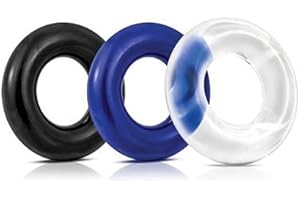 Stamina Cock Ring 3-Pack: Enhance Erections & Prolong Pleasure