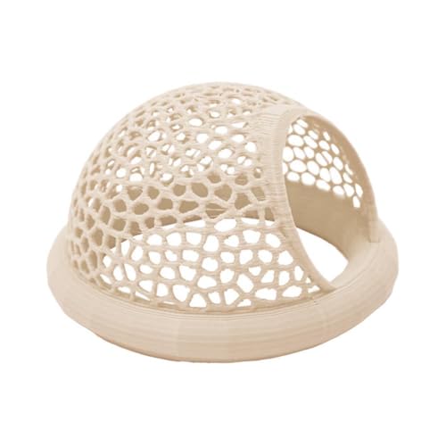 Decoración flotante de peces Betta con impresión 3D y cueva de camarones – 3 en 1 para acuario, comedero flotante y escondite betta betta, accesorios de peces betta, juguetes de peces betta, acuarios