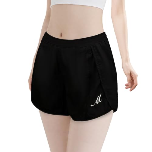 Girls Athletic Shorts Kids Running Sports Active Black Purple Pink Short for 9-10 Years Children