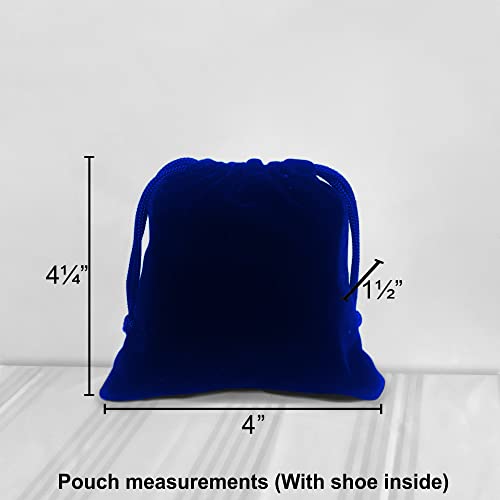 Image of Velvet Foldable Flats for Women, Portable Ballet Shoes for Travel & Events