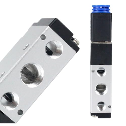 Électrovanne 5/2 1/4" DC24V à commutation rapide et silencieuse