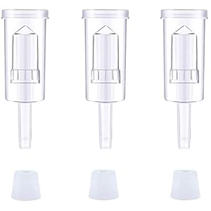 Mellystore 3er Set Kunststoff Gärspund mit Stopfen