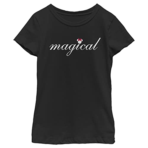 Fifth Sun Girl's Minnie Magical Script T-Shirt