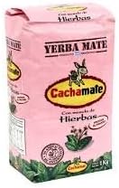 CachamaiYerba mate Rosa Herbal mix Boldo & Mint 2.2 Lb / 1 Kg