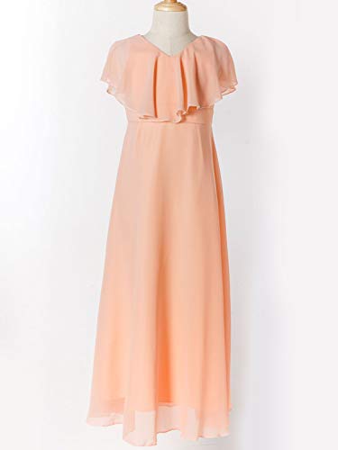 TiaoBug Vestito da Cerimonia Bambina Chiffon Linea...