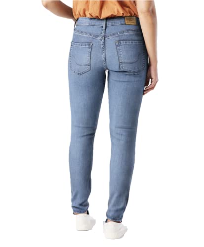 LEVI STRAUSS SIGNATURE Gold Women's '03 Essential Mid Rise Skinny Jeans - image 3